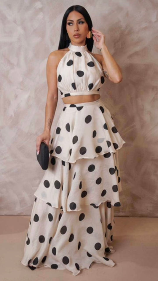 Anette Polka dots Set